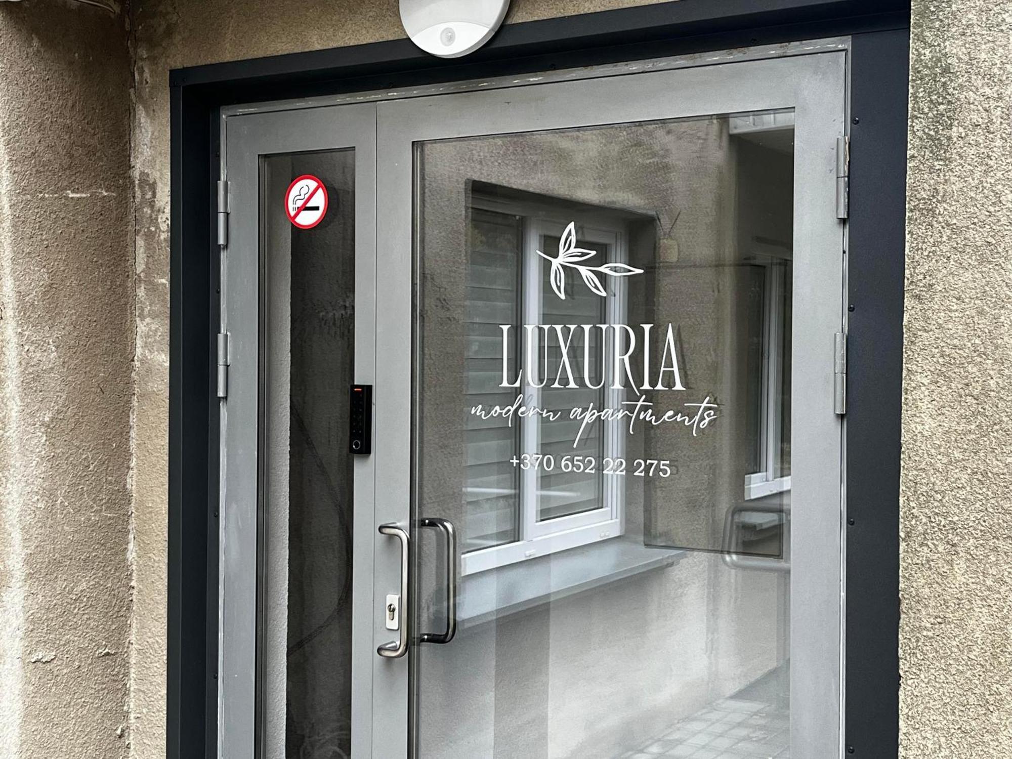 Luxuria Modern Apartments - Self Check-In Siauliai  Ngoại thất bức ảnh